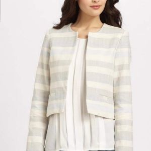 Joie Orielle Striped Woven Jacket - XS